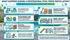 Professional Pool Fence Installation